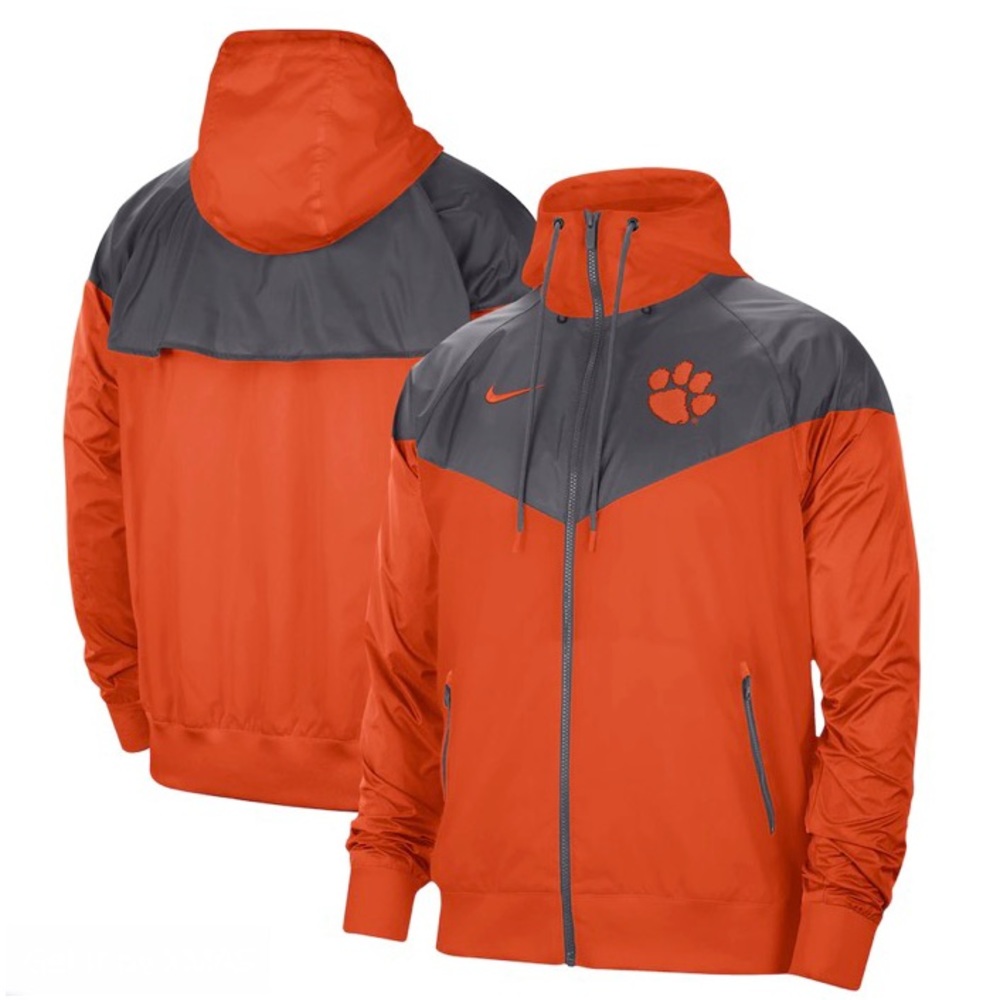 Clemson Tiger Nike Windrunner Full Zip Jacket